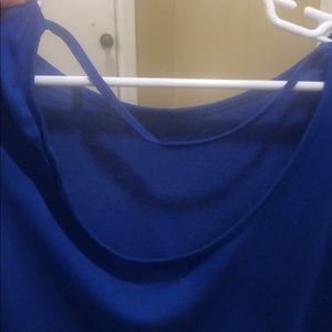 Royal blue super cute top